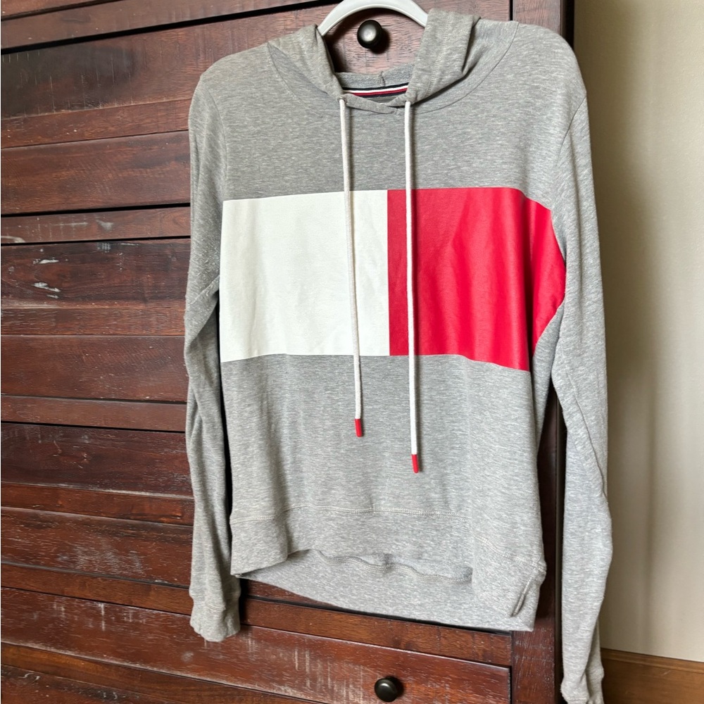 Tommy Hilfiger Vintage Style Women’s Longer Crop Hoodie - Size L